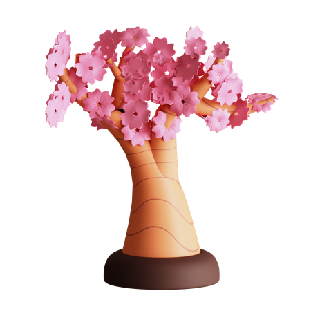 Sakura  3D Icon