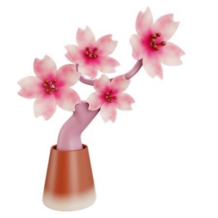 Sakura  3D Icon