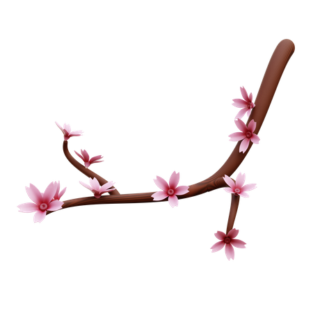 Sakura  3D Icon