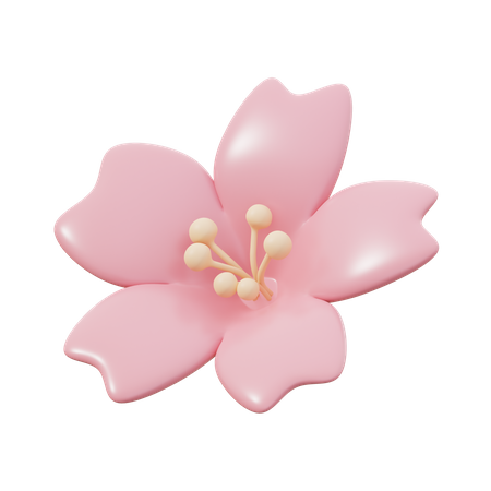 Sakura  3D Icon