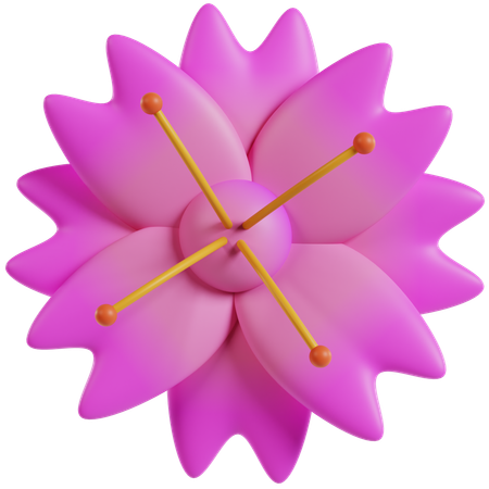 Celebração Chinesa Sakura Bloom  3D Icon