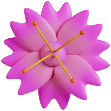 Sakura Bloom Chinese Celebration  3D Icon