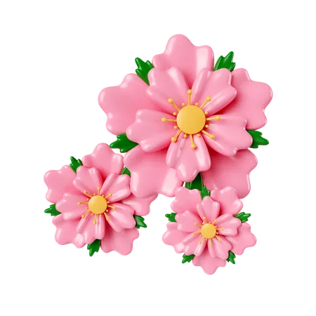 Sakura-Blüten  3D Icon