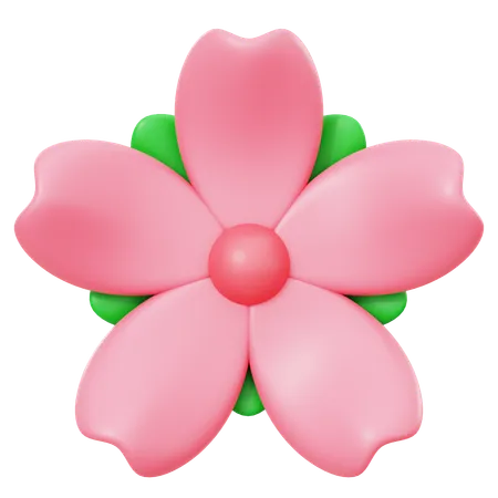 Fleur de sakura  3D Icon