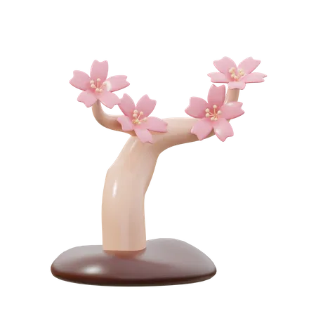 Sakura Tree  3D Icon