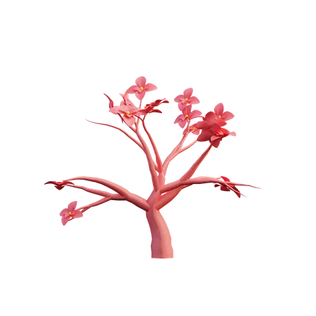 Sakura Tree  3D Illustration