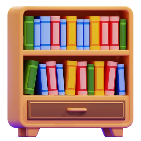 Estante de sala de aula  3D Icon
