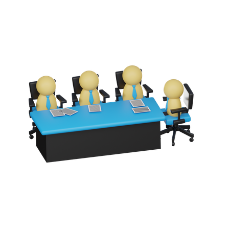 Sala de Reuniones  3D Icon