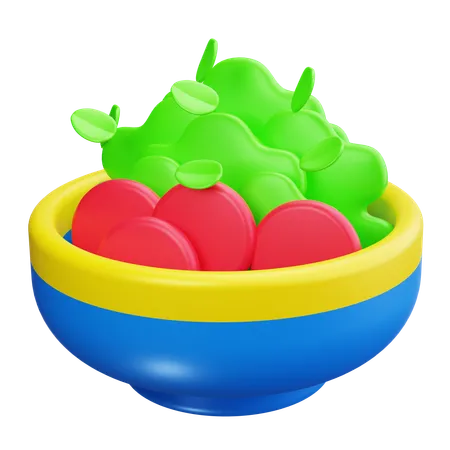 Salad  3D Icon