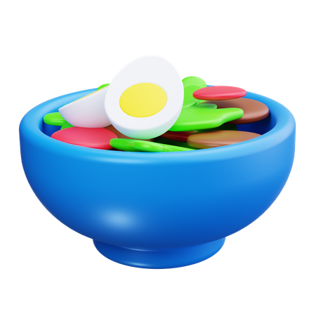 Salad  3D Icon