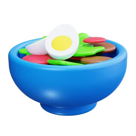 Salad  3D Icon