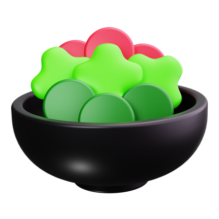 Salad Bowl  3D Icon