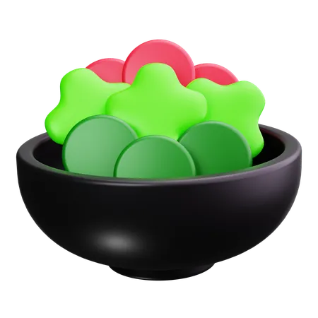 Salad Bowl  3D Icon