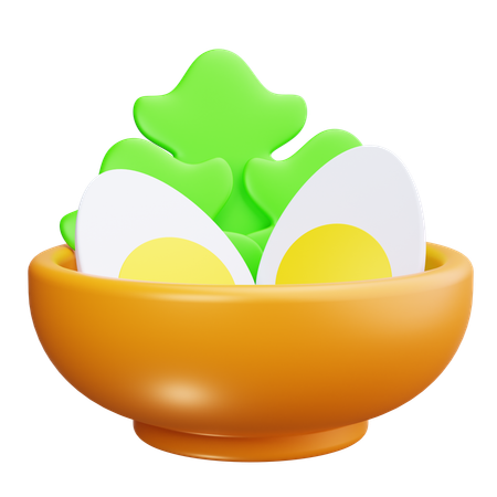 Salad Bowl  3D Icon