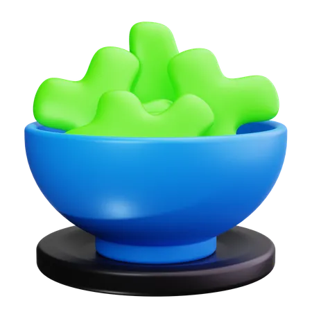 Salad Bowl  3D Icon