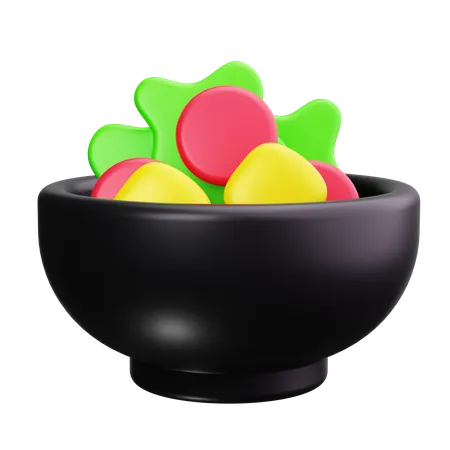 Salad Bowl  3D Icon