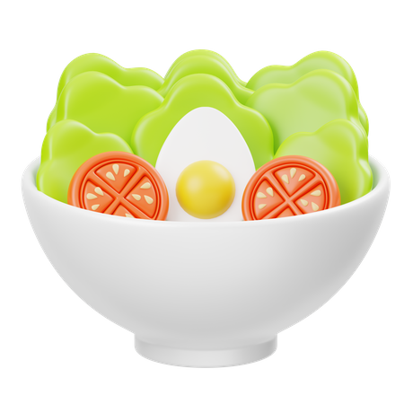 Salada  3D Icon