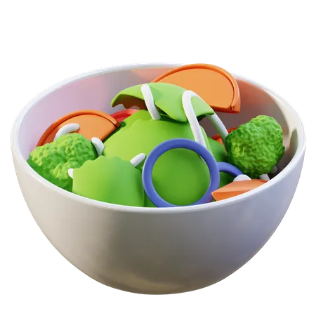 Salade  3D Icon