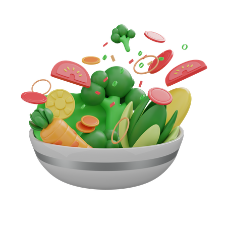 Salade  3D Icon