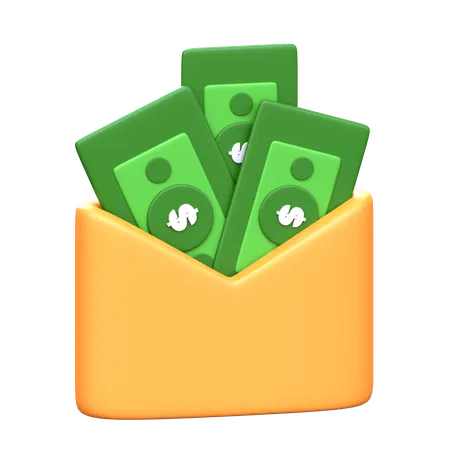 Salaire  3D Icon