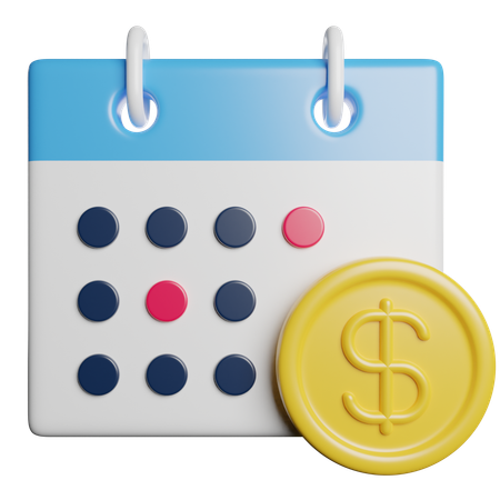 Salaire  3D Icon