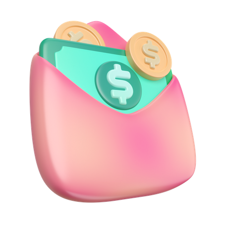 Salaire  3D Icon