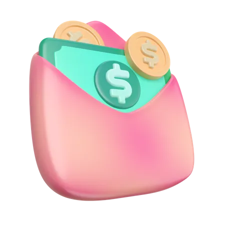 Salaire  3D Icon