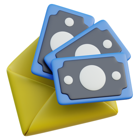 Salario  3D Icon