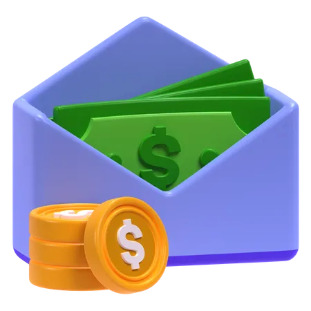 Salary  3D Icon