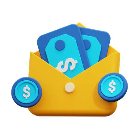 Salary  3D Icon