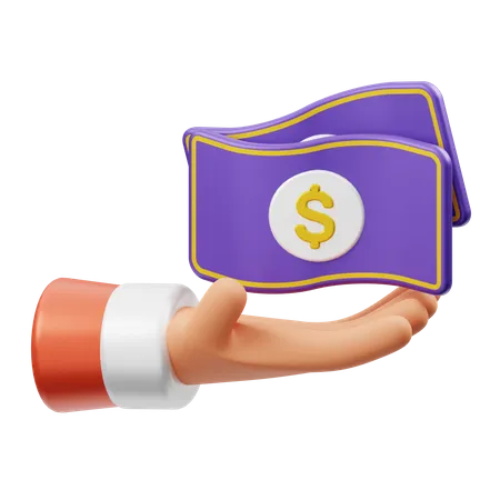 Salary  3D Illustration