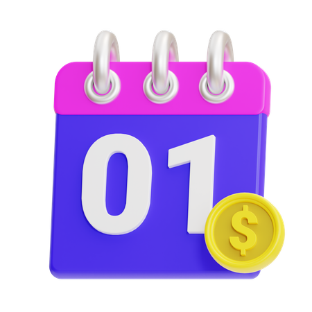 Salary Day  3D Icon