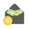 3d salary email emoji