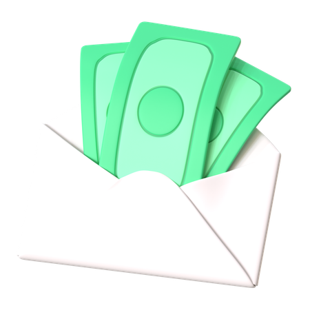 Salary Notes  3D Icon