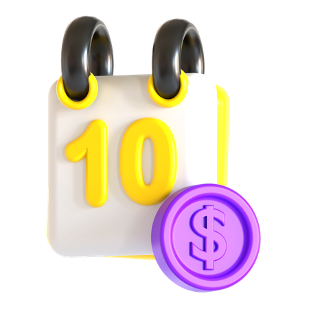 Salary Payment  3D Icon