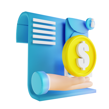 Salary Payment  3D Icon