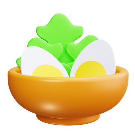 Salatschüssel  3D Icon