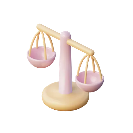 Equilíbrio  3D Illustration