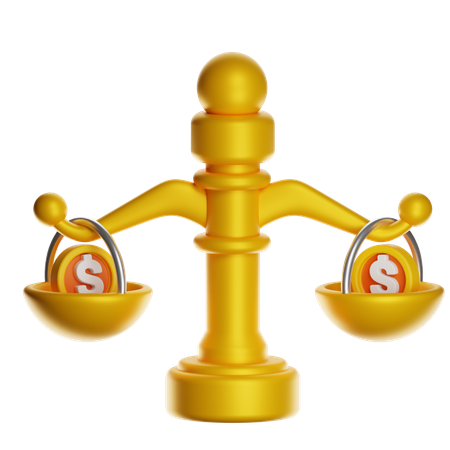 Saldo de dinero  3D Icon