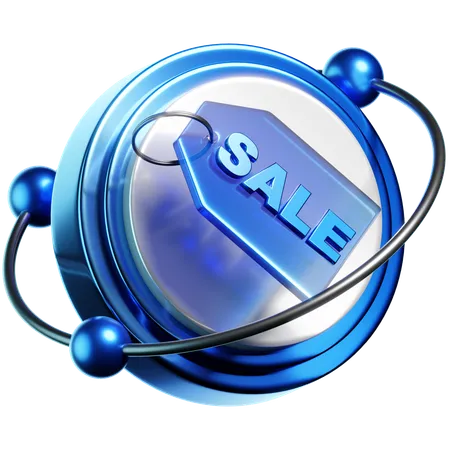 Represents Sales Or Discounted Items Often Used To Attract Attention To Promotional Offers 3D Icon