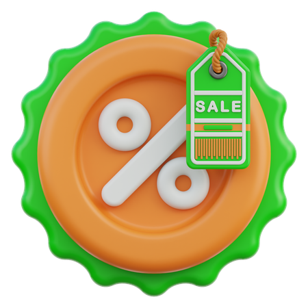판매  3D Icon