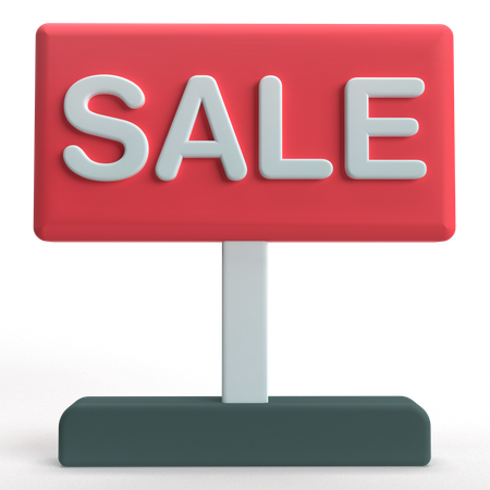 Sale  3D Icon