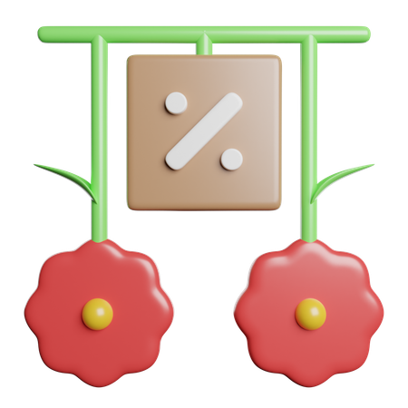 Sale  3D Icon