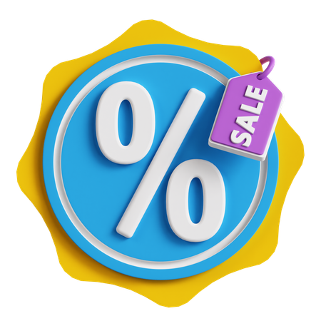 Sale  3D Icon