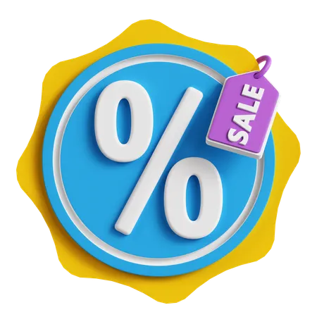 Sale  3D Icon