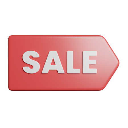 Sale  3D Icon