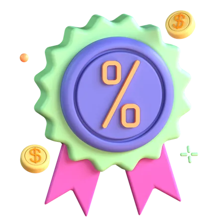 Sale  3D Icon