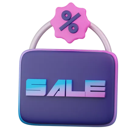 Sale  3D Icon