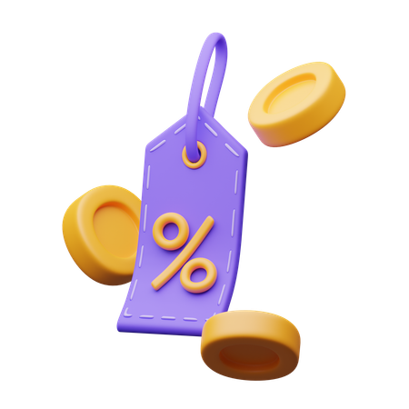 Sale  3D Icon