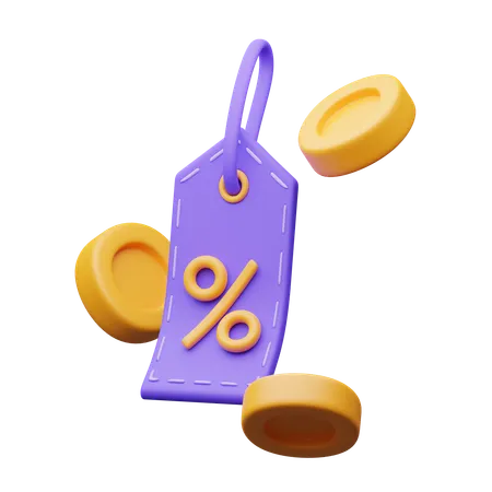 Sale  3D Icon